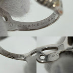 Chanel Ring Camellia Accessory Sally 18k WG White Gold Diamond Vintage — view 4