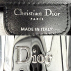 Dior Handbag Karenina Leather Black Silver — view 5