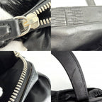Dior Handbag Karenina Leather Black Silver — view 7