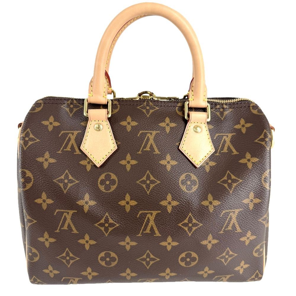 Louis Vuitton 2-Way Speedy Bandouliere 25 Shoulder Bag Monogram Canvas Brown — view 2