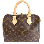 Louis Vuitton 2-Way Speedy Bandouliere 25 Shoulder Bag Monogram Canvas Brown — view 2