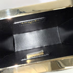 Chanel Shoulder Bag Quilted Evening CC Logo Bag Caviar Leather Black Gold — view 4