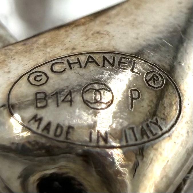 Chanel Necklace Long CC Logo Accessory Star Rhinestone Faux Pearl Vintage — view 3