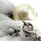 Chanel Necklace Long CC Logo Accessory Star Rhinestone Faux Pearl Vintage — view 5