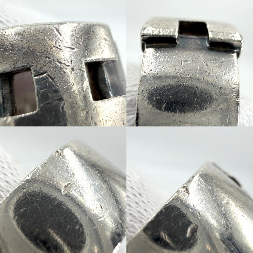 Hermes Ring Hella Cles Accessory Sally Vintage 59 925 Sterling Silver — view 5