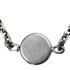 Hermes Necklace Mini Series Pendant Accessory 925 Sterling Silver Vintage — view 2