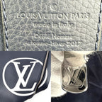 Louis Vuitton Shoulder Bag Eastside Duffle Bag Taurillon Leather Navy Silver — view 5