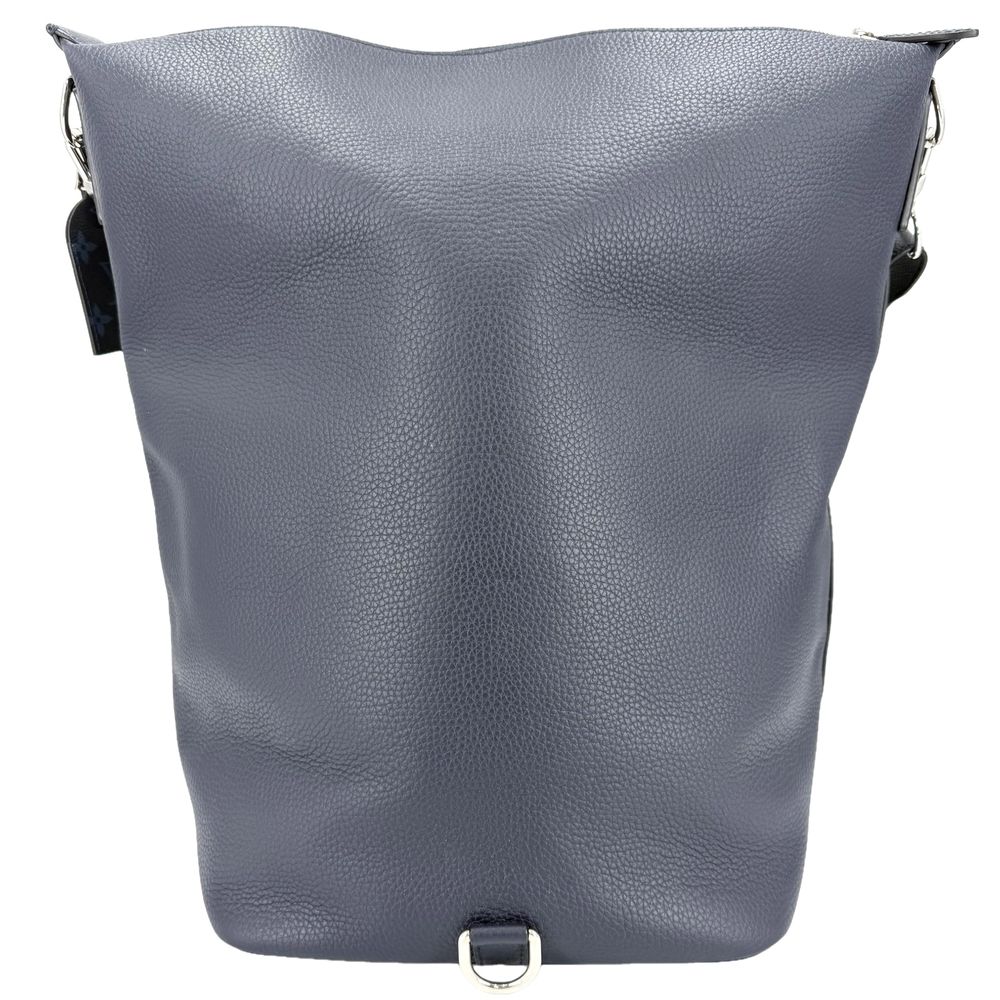 Louis Vuitton Shoulder Bag Eastside Duffle Bag Taurillon Leather Navy Silver — view 2