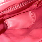 Chanel Backpack CC Filigree Quilted Chain Shoulder CC Logo Caviar Leather Pink — view 4