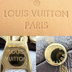 Louis Vuitton Handbag Sully MM Shoulder Monogram Canvas Brown Gold Vintage — view 5