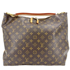 Louis Vuitton Handbag Sully MM Shoulder Monogram Canvas Brown Gold Vintage