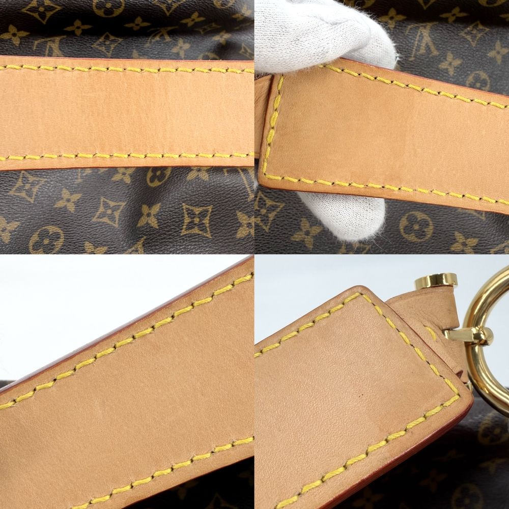 Louis Vuitton Handbag Sully MM Shoulder Monogram Canvas Brown Gold Vintage — view 7