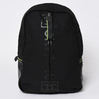 Chanel Sports Line Backpack Black Lime Green Nylon Leather