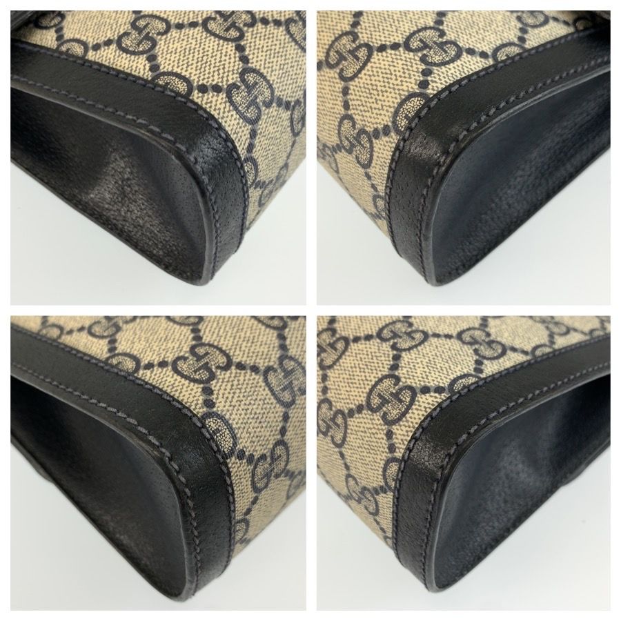 Gucci Vintage Sherry Line GG Supreme Canvas 41 014 25 Clutch — view 4