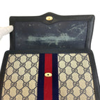 Gucci Vintage Sherry Line GG Supreme Canvas 41 014 25 Clutch — view 5