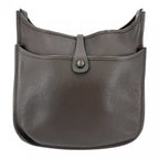 Hermes Shoulder Bag Evelyne PM 3 Bag Crossbody Leather Brown Silver — view 2