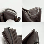 Hermes Shoulder Bag Evelyne PM 3 Bag Crossbody Leather Brown Silver — view 7