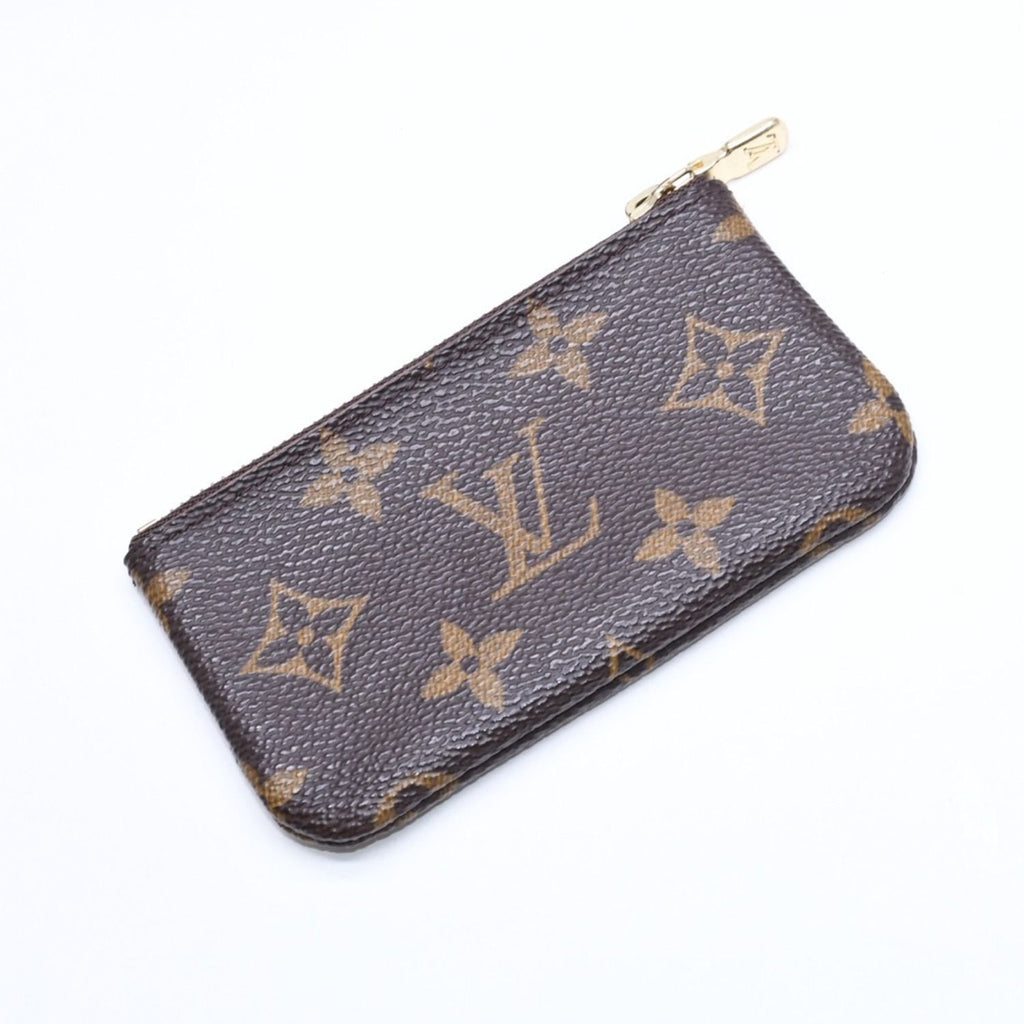 Louis Vuitton Pochette Cles Coin Purse Monogram Brown — view 4