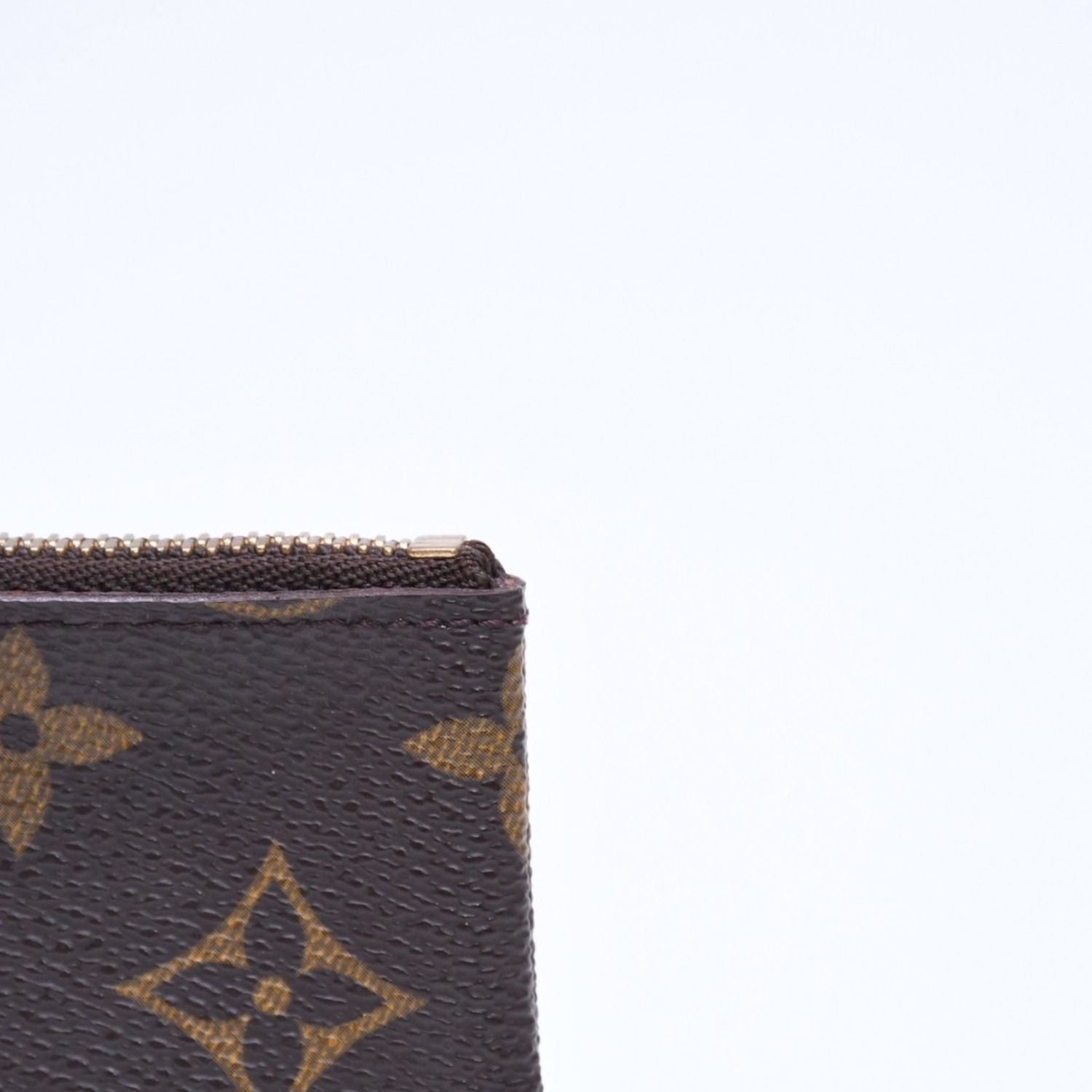 Louis Vuitton Pochette Cles Coin Purse Monogram Brown — view 5
