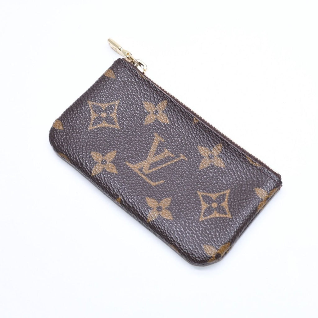 Louis Vuitton Pochette Cles Coin Purse Monogram Brown — view 3