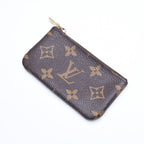 Louis Vuitton Pochette Cles Coin Purse Monogram Brown — view 3