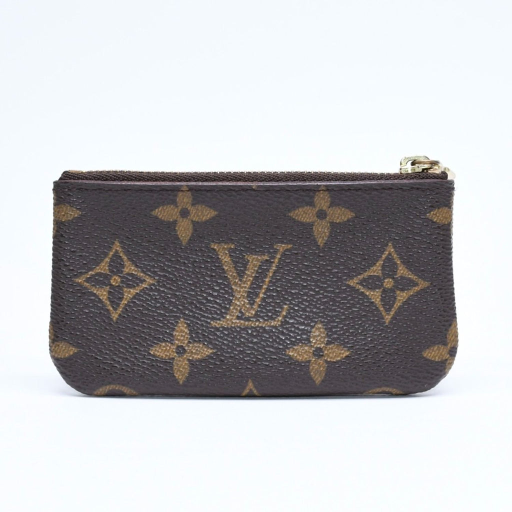 Louis Vuitton Pochette Cles Coin Purse Monogram Brown — view 2