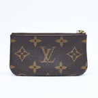 Louis Vuitton Pochette Cles Coin Purse Monogram Brown — view 2