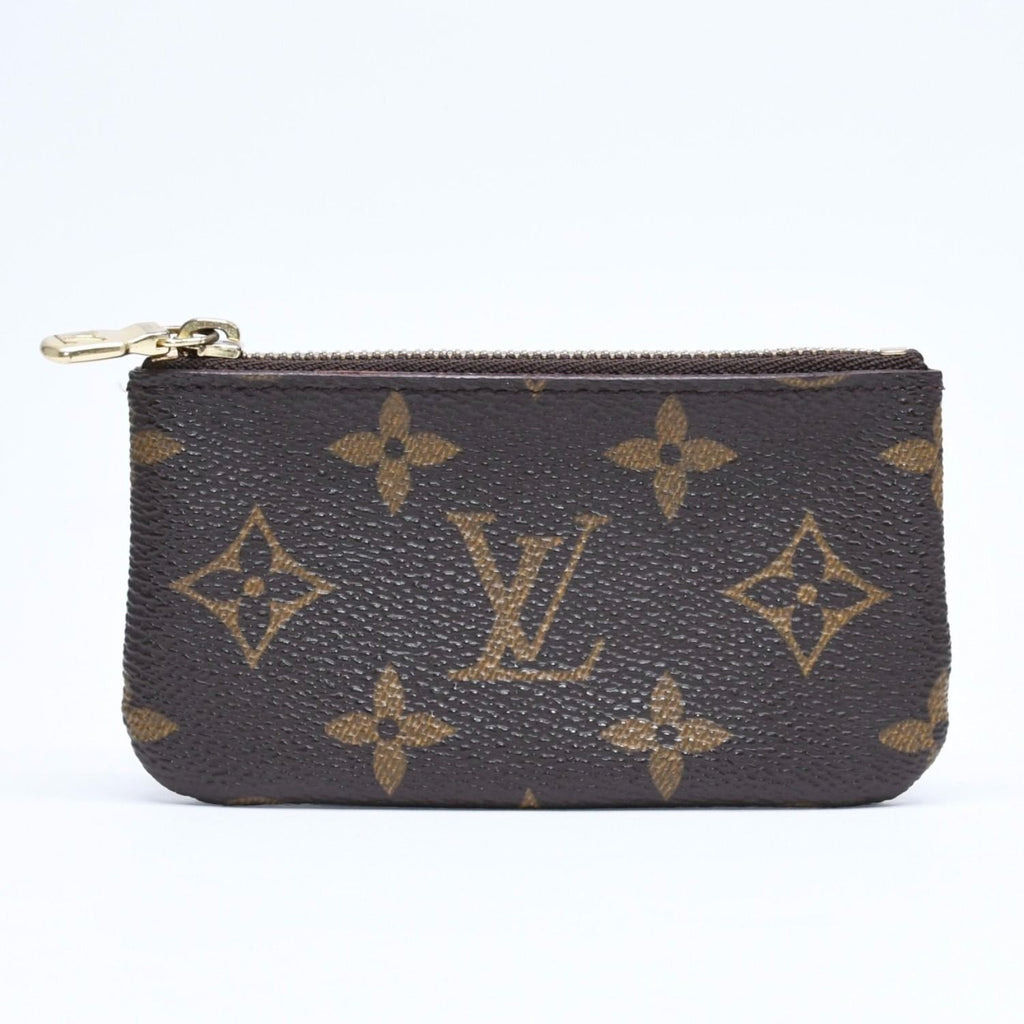 Louis Vuitton Pochette Cles Coin Purse Monogram Brown