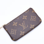 Louis Vuitton Pochette Cles Coin Purse Monogram Brown — view 4