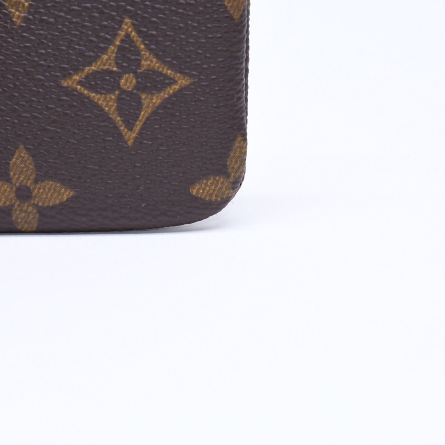 Louis Vuitton Pochette Cles Coin Purse Monogram Brown — view 6