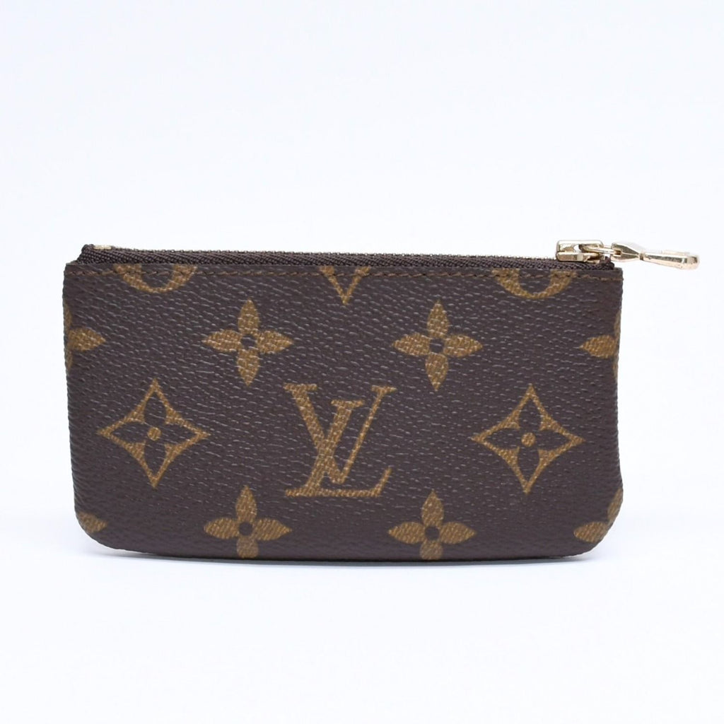 Louis Vuitton Pochette Cles Coin Purse Monogram Brown — view 2
