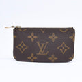 Louis Vuitton Pochette Cles Coin Purse Monogram Brown