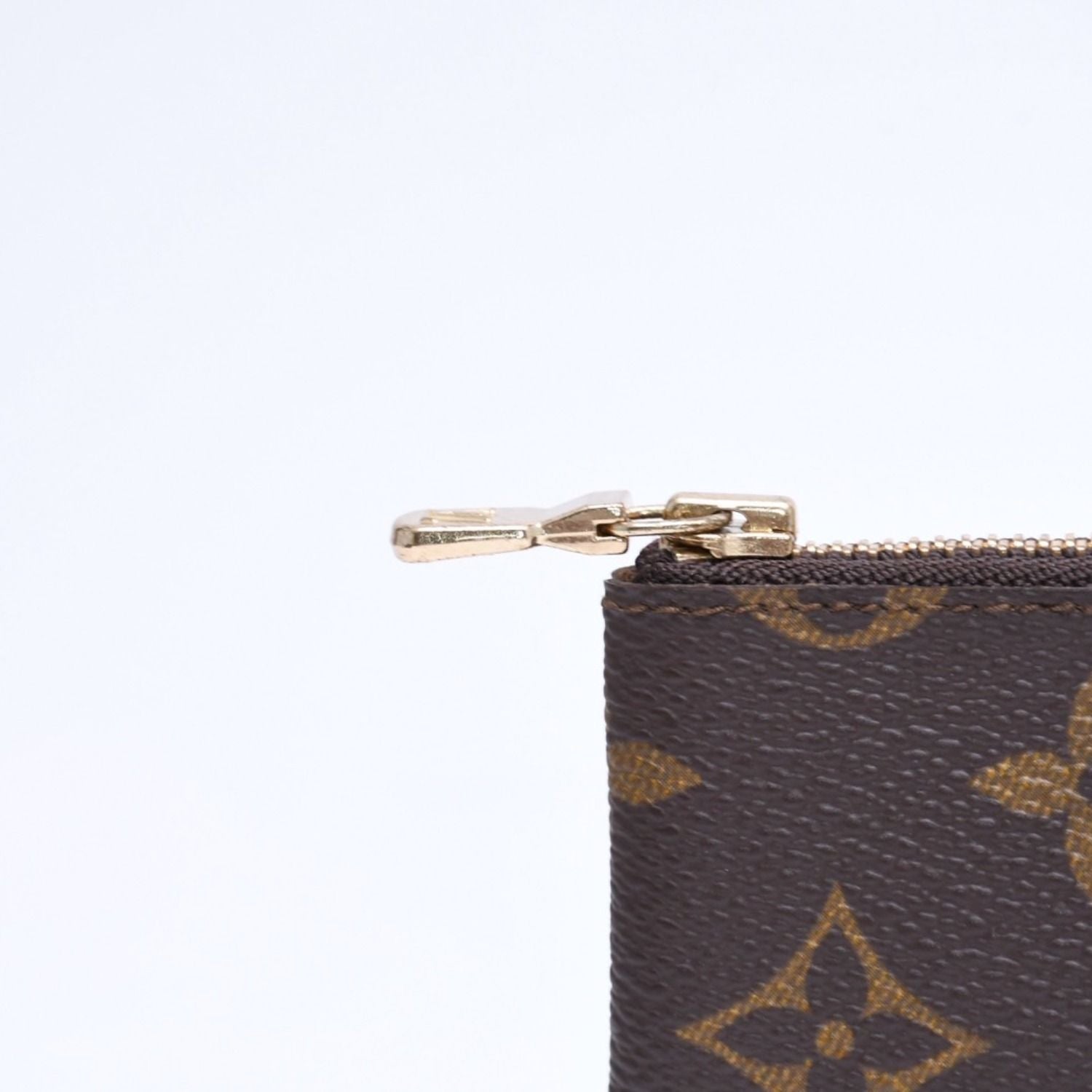 Louis Vuitton Pochette Cles Coin Purse Monogram Brown — view 7