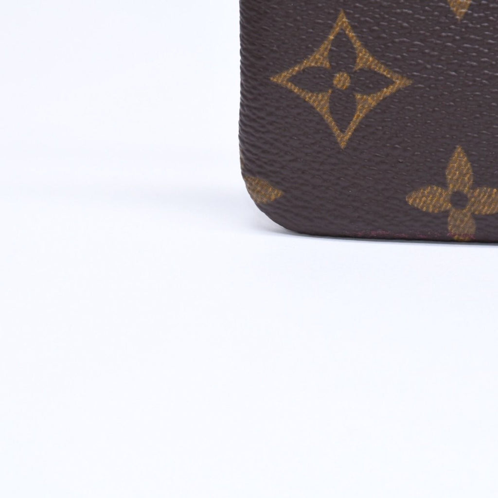 Louis Vuitton Pochette Cles Coin Purse Monogram Brown — view 8