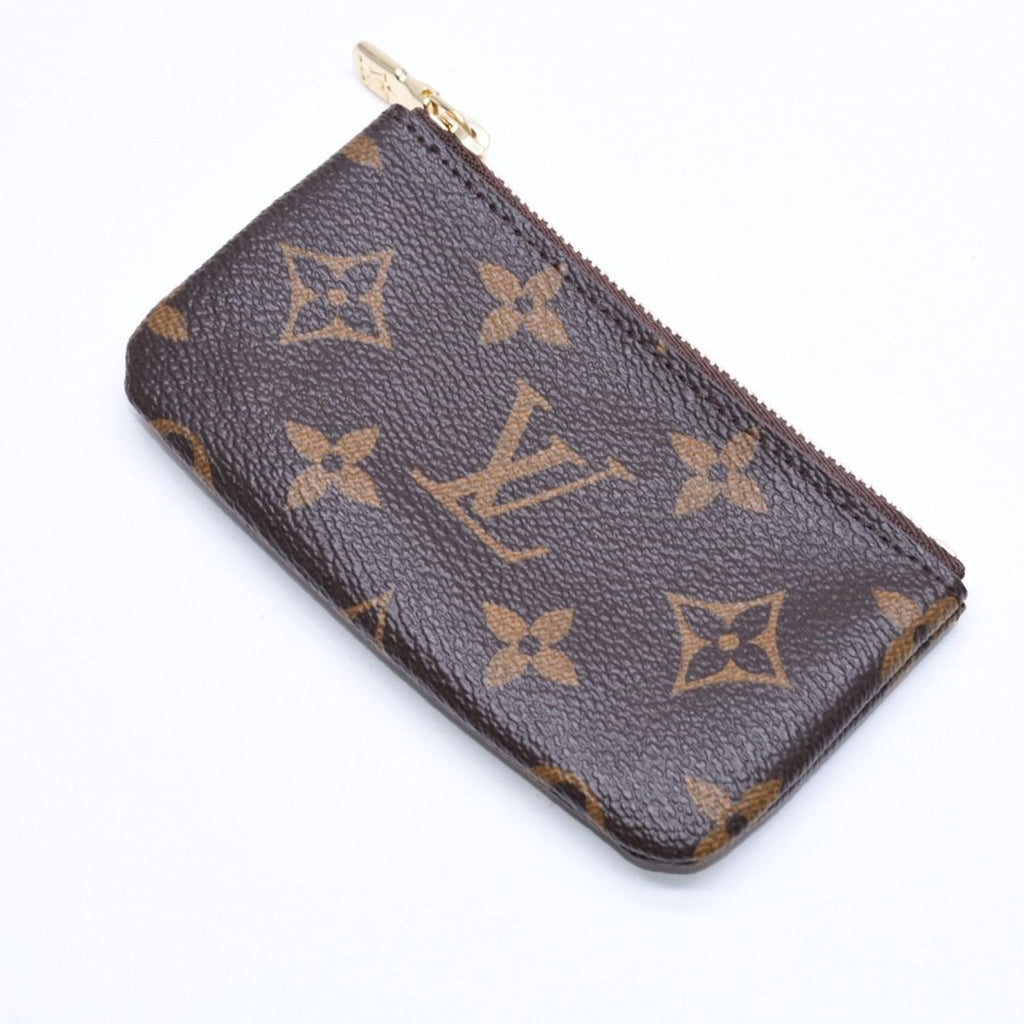 Louis Vuitton Pochette Cles Coin Purse Monogram Brown — view 3