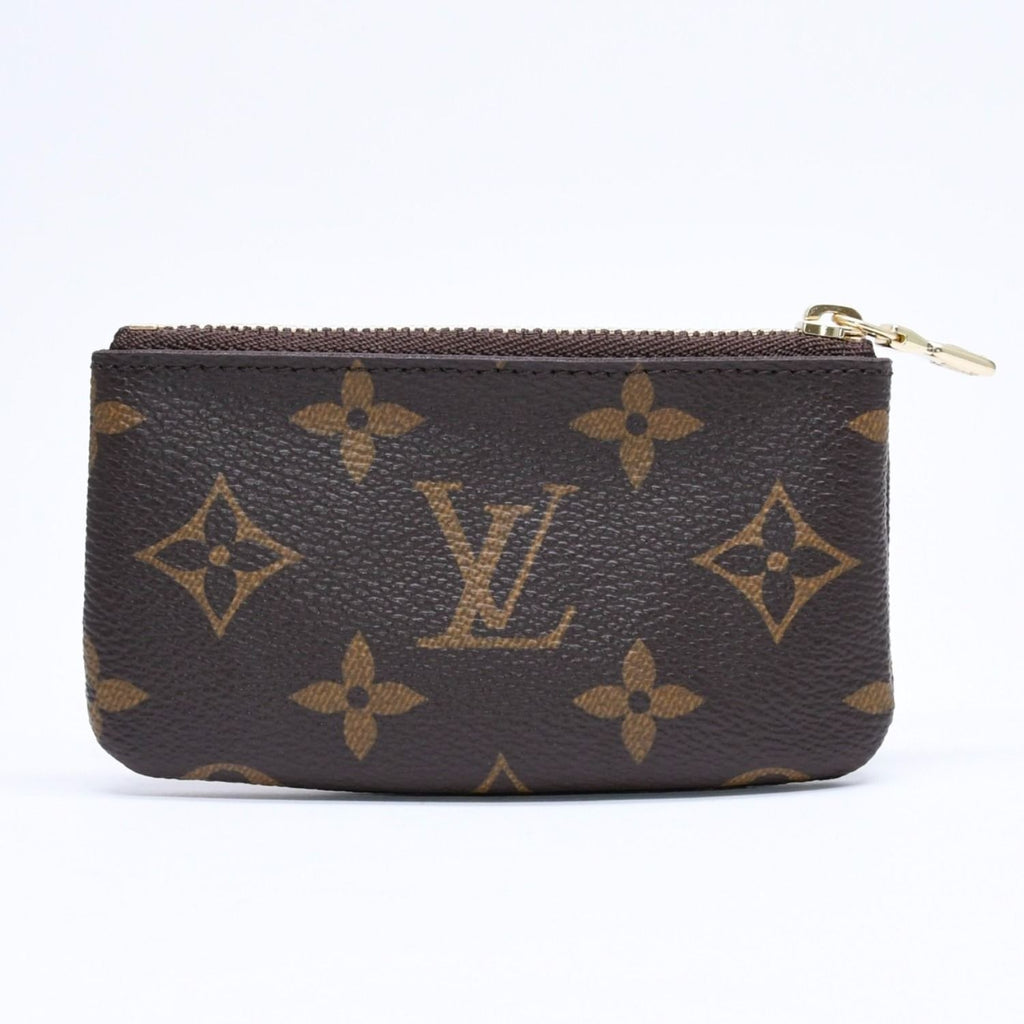 Louis Vuitton Pochette Cles Coin Purse Monogram Brown — view 2