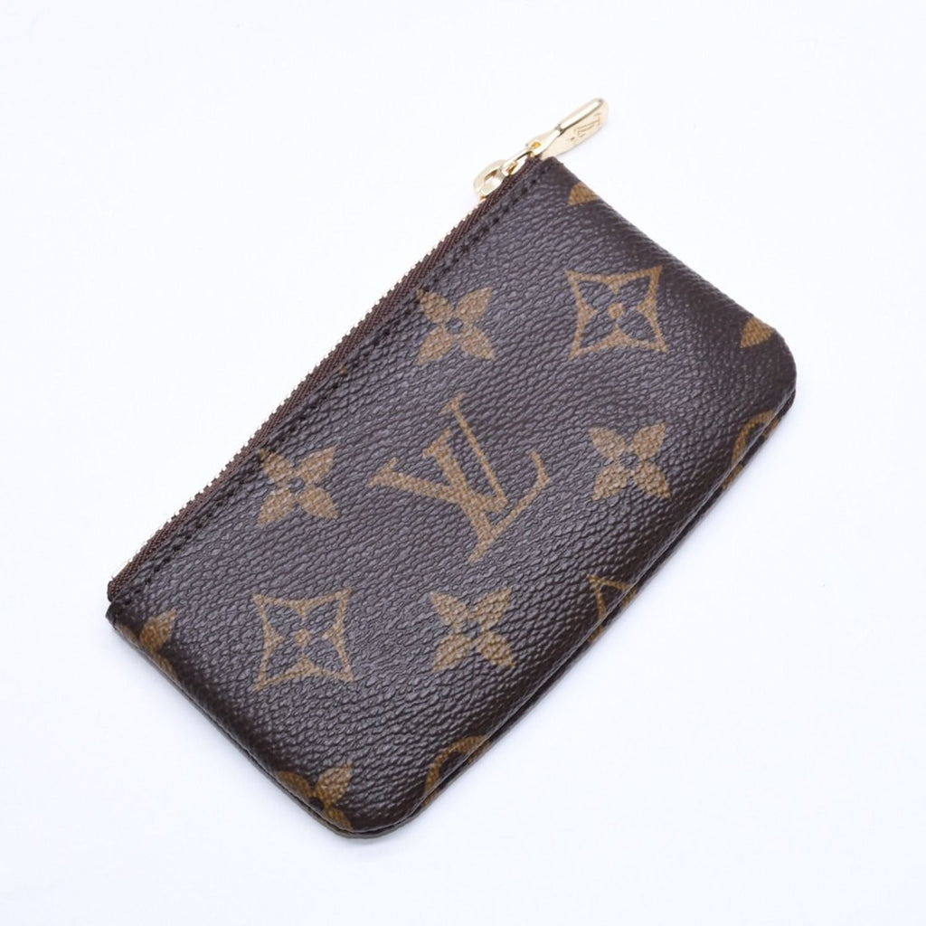 Louis Vuitton Pochette Cles Coin Purse Monogram Brown — view 4