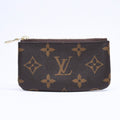 Louis Vuitton Pochette Cles Coin Purse Monogram Brown