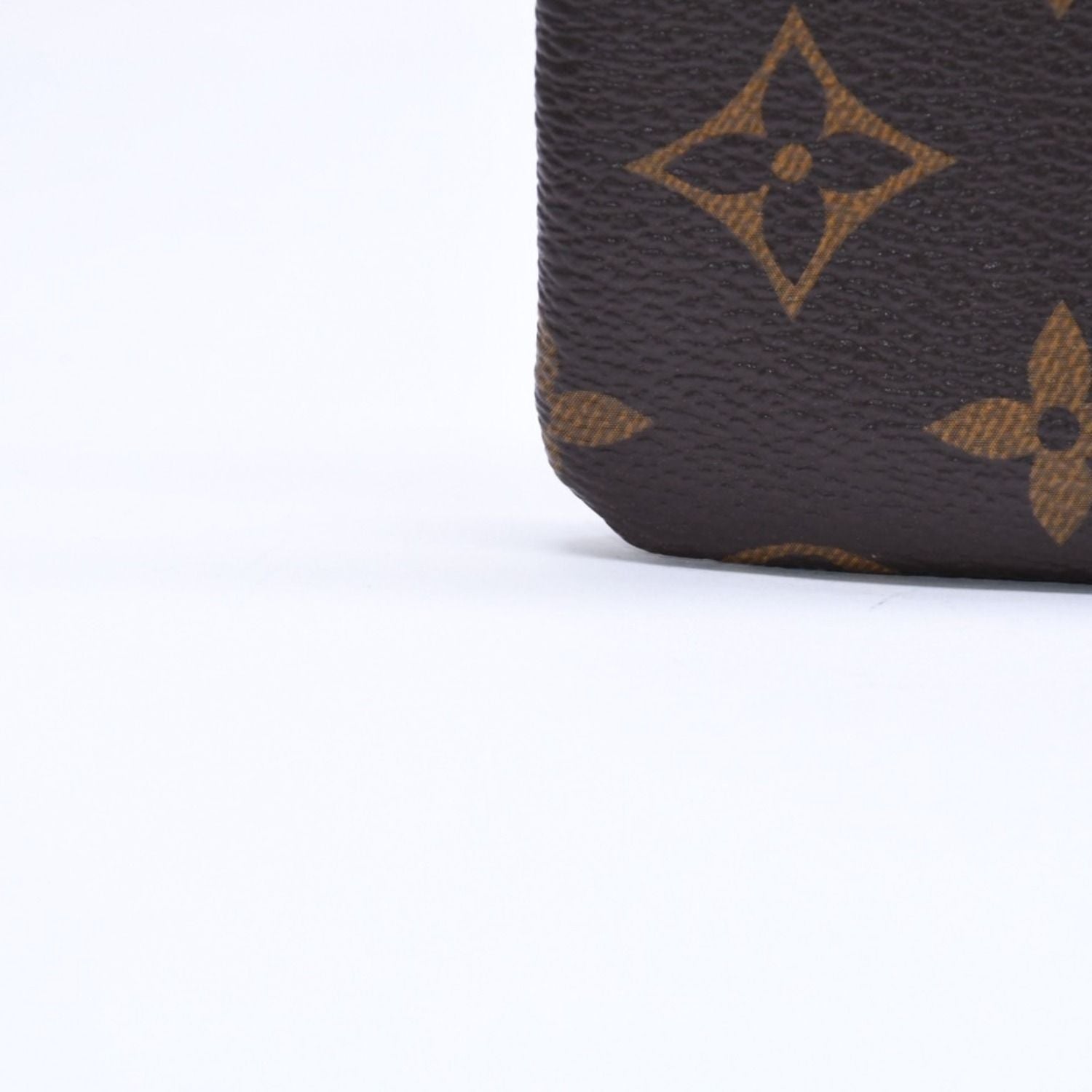 Louis Vuitton Pochette Cles Coin Purse Monogram Brown — view 8