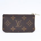 Louis Vuitton Pochette Cles Coin Purse Monogram Brown — view 2