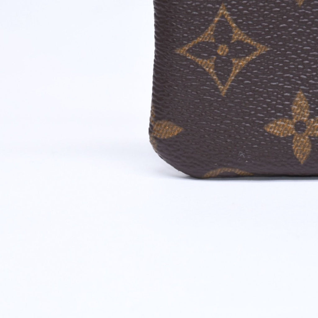 Louis Vuitton Pochette Cles Coin Purse Monogram Brown — view 8