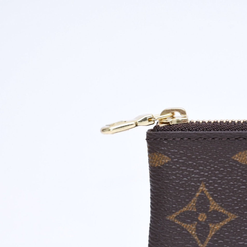 Louis Vuitton Pochette Cles Coin Purse Monogram Brown — view 7