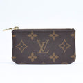 Louis Vuitton Pochette Cles Coin Purse Monogram Brown