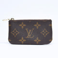 Louis Vuitton Pochette Cles Coin Purse Monogram Brown