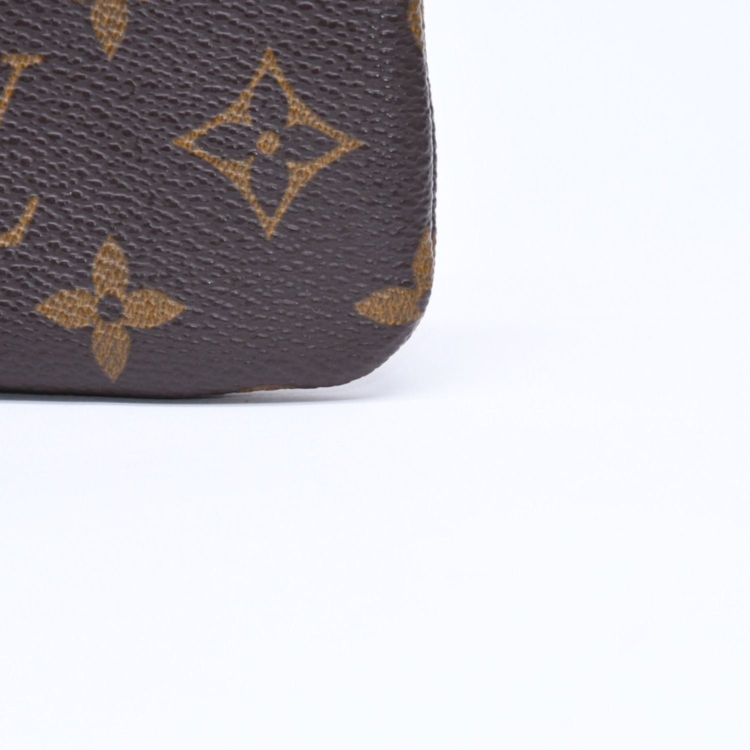 Louis Vuitton Pochette Cles Coin Purse Monogram Brown — view 6