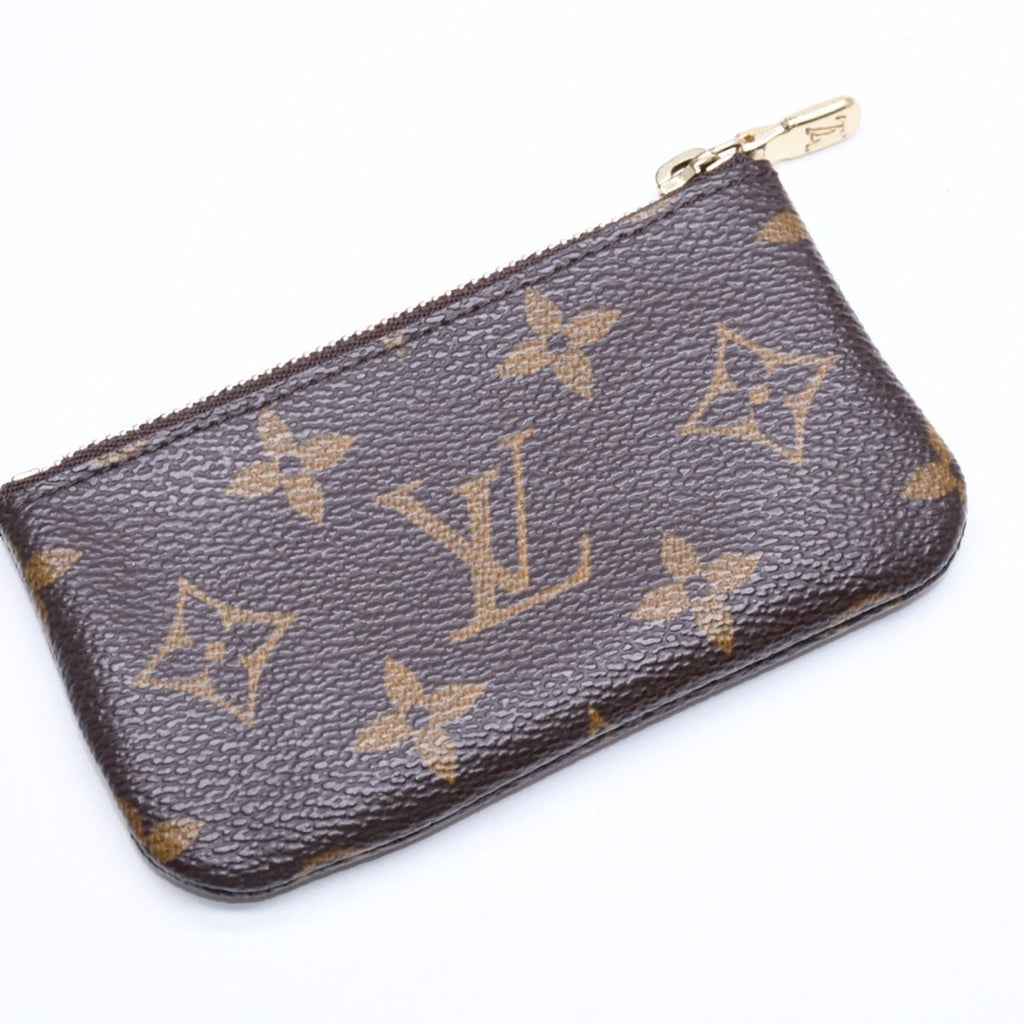 Louis Vuitton Pochette Cles Coin Purse Monogram Brown — view 4