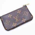 Louis Vuitton Pochette Cles Coin Purse Monogram Brown — view 4