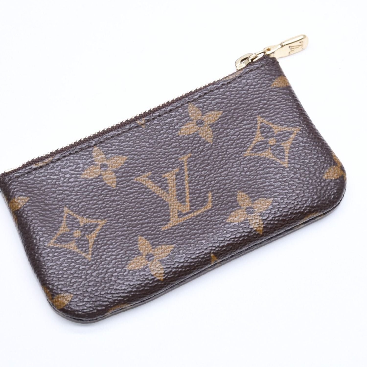 Louis Vuitton Pochette Cles Coin Purse Monogram Brown — view 4