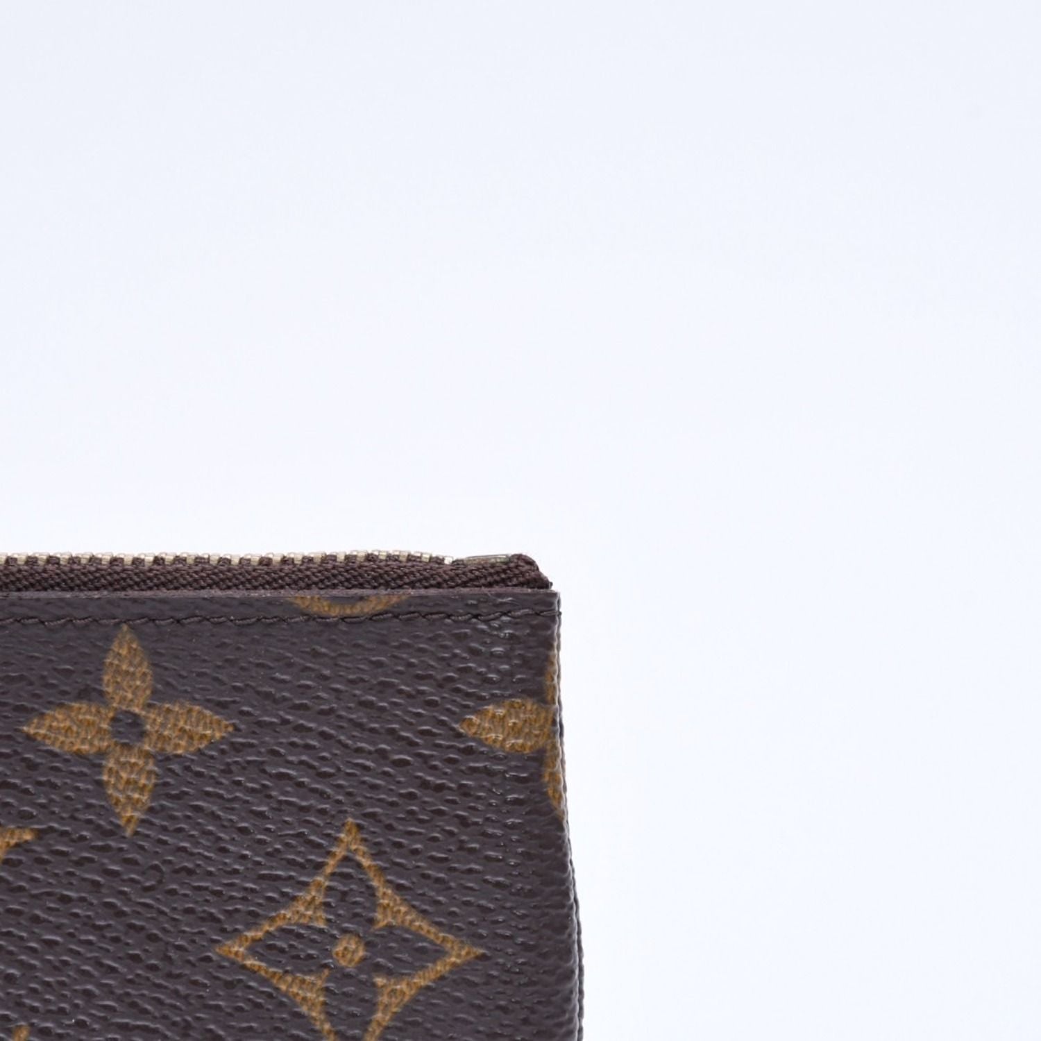 Louis Vuitton Pochette Cles Coin Purse Monogram Brown — view 5