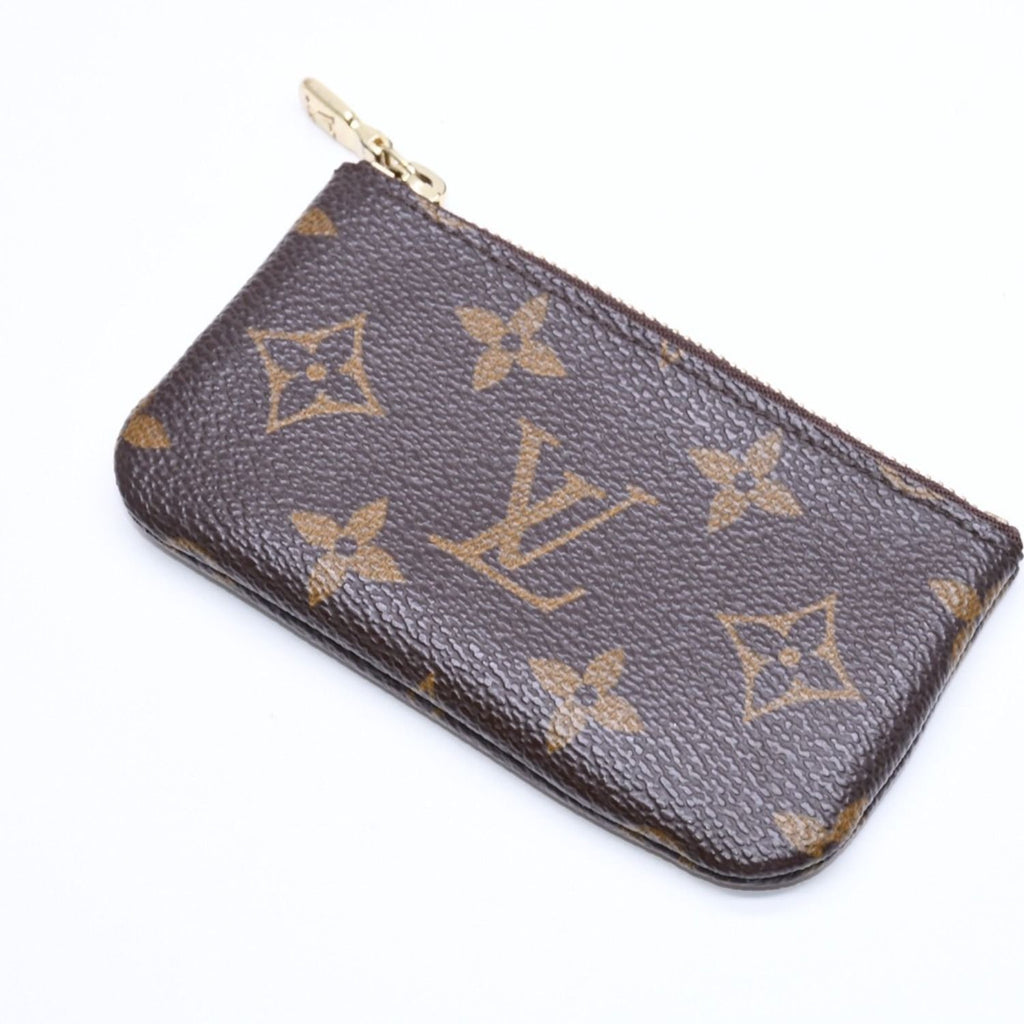 Louis Vuitton Pochette Cles Coin Purse Monogram Brown — view 3